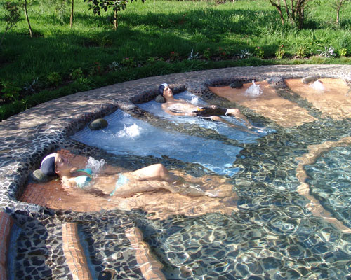 Spa pools at Termas de Papallacta