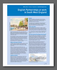 English Partnerships article, BURA magazine