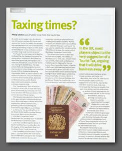 Taxing Times article, Conference News